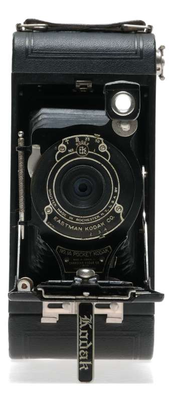 Kodak No.1A Pocket Autographic 116 Rollfilm Folding Camera 9x12
