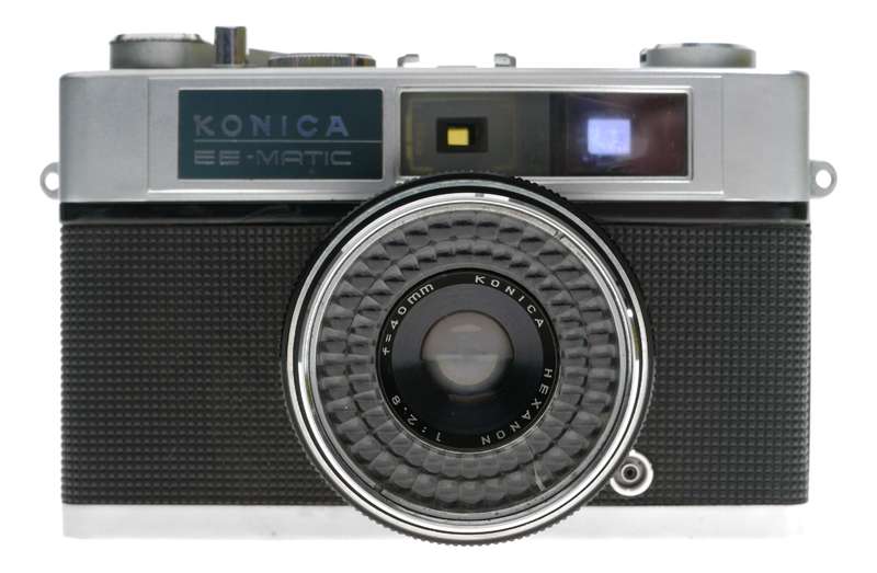 Konica EE Matic Deluxe 35mm Film RF Camera Hexanon 2.8/40