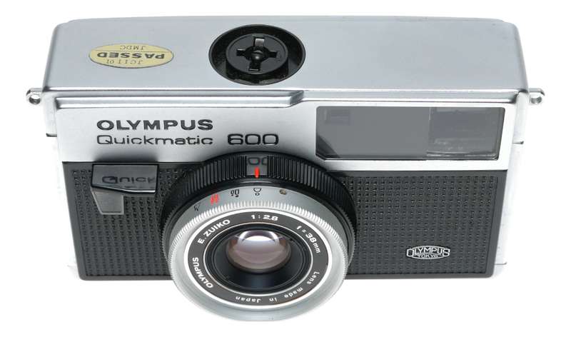 Olympus Quickmatic 600 126 Film Camera E.Zuiko 1:2.8 f=38mm