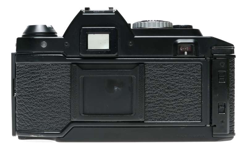 Konica FS-1 35mm Film SLR Camera Hexanon 1.8/50 AR