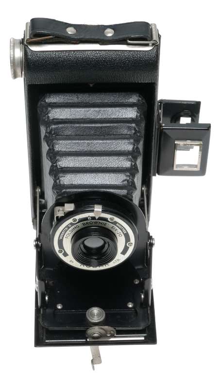 Kodak Folding Brownie Six-20 620 Film Viewfinder Camera Early Model