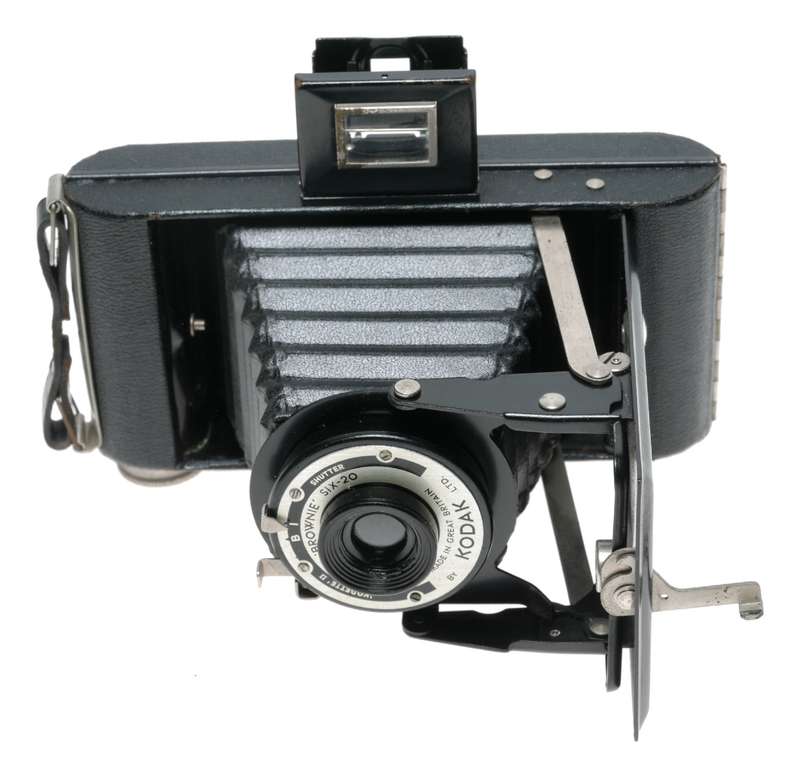 Kodak Folding Brownie Six-20 620 Film Viewfinder Camera Early Model