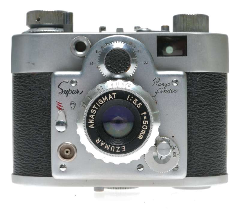 Samoca-35 Super Rangefinder 35mm Film Camera 3.5/50 Rare