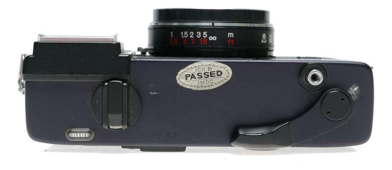 Konica C35 EF Electronic Flash Film Compact Camera Hexanon 38mm F2.8