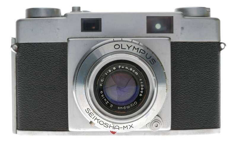 Olympus 35-S 35mm Film RF Camera E.Zuiko F.C. 1:2.8 f=4.8cm