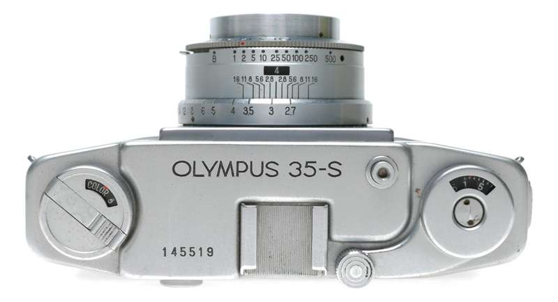 Olympus 35-S 35mm Film RF Camera E.Zuiko F.C. 1:2.8 f=4.8cm