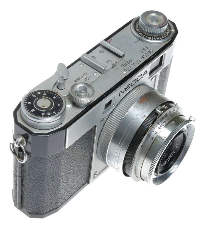 Neoca 2S 35mm Film Dual Stroke Rangefinder Camera 1:3.5 f=45mm