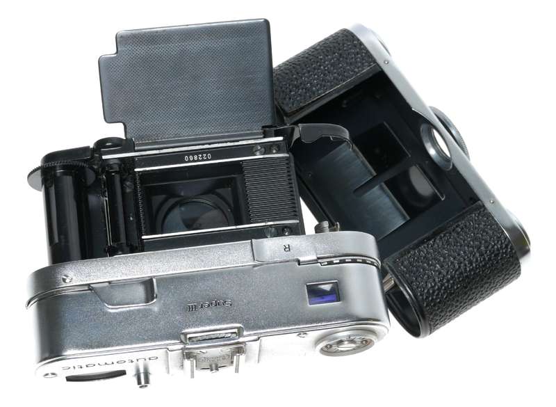 Braun Paxette Automatic Super III 35mm Film Camera Color-Ultralit SLK 1:2.8/50