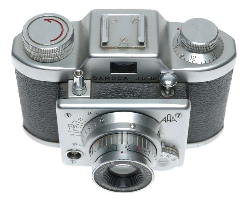 Samoca 35 III Film Viewfinder Camera 1:3.5 f=50mm
