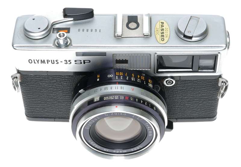 Olympus 35-SP Film Rangefinder Camera G.Zuiko 1:1.7 f=42mm