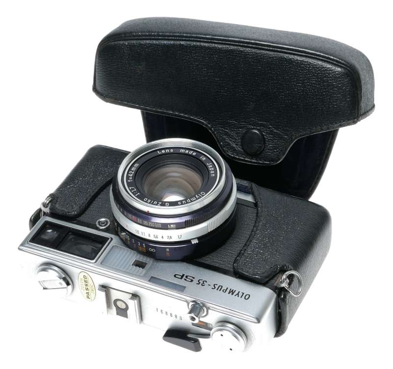 Olympus 35-SP Film Rangefinder Camera G.Zuiko 1:1.7 f=42mm