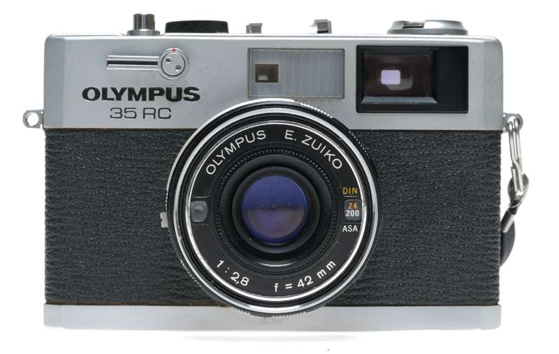 Olympus 35 RC Rangefinder Film Camera E.Zuko 1:2.8 f=42mm