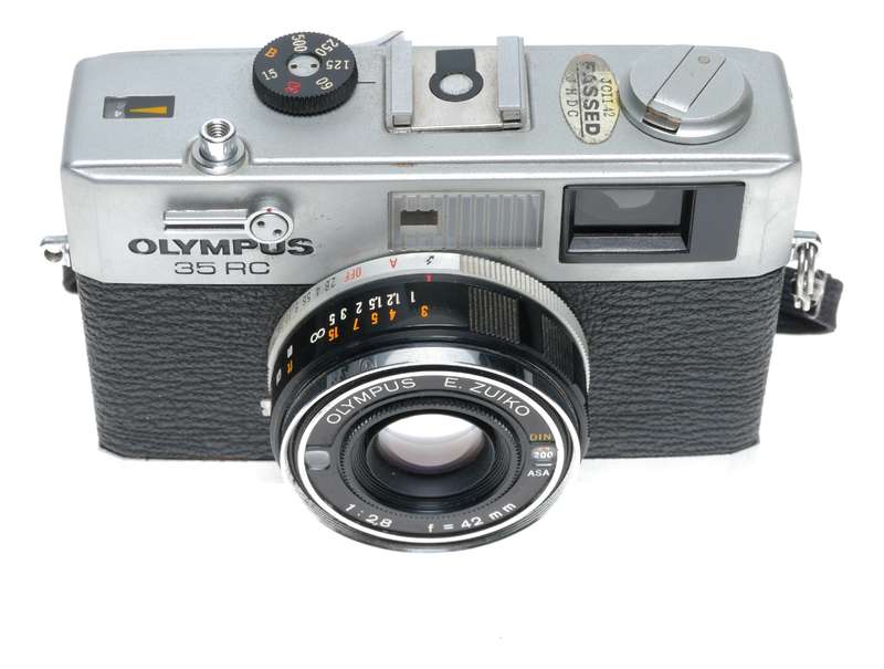 Olympus 35 RC Rangefinder Film Camera E.Zuko 1:2.8 f=42mm