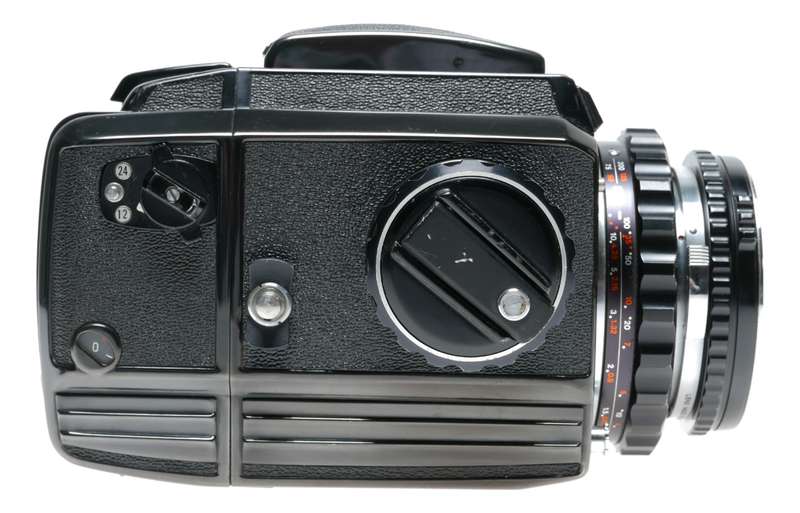 Zenza Bronica S2 Black 6x6 SLR Film Camera Nikkor-P 1:2.8 f=75mm