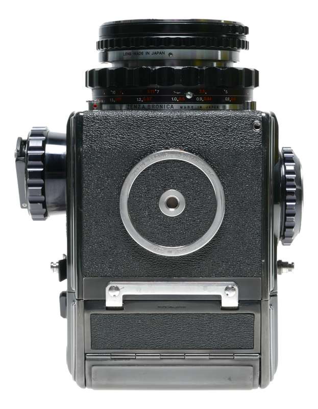 Zenza Bronica S2 Black 6x6 SLR Film Camera Nikkor-P 1:2.8 f=75mm