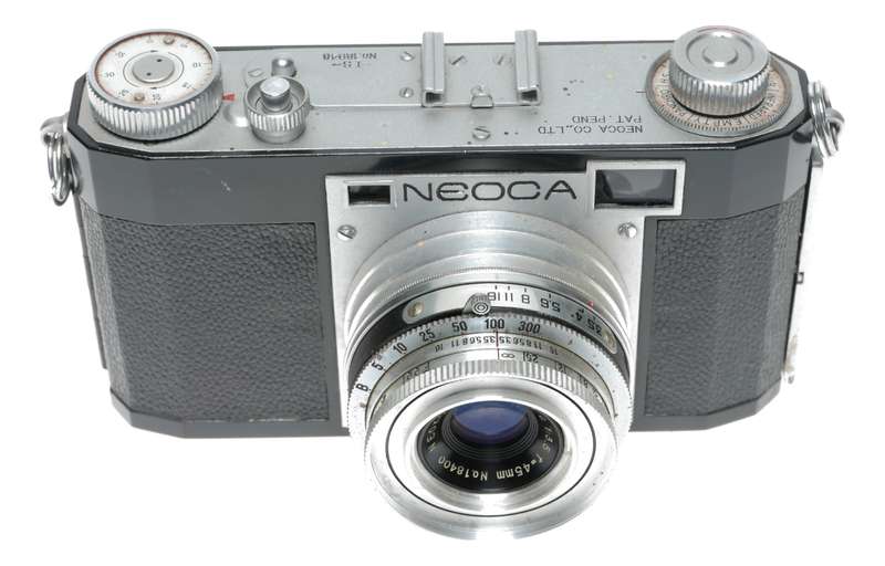 Neoca 1S 35mm Film Rangefinder Camera Neokor 1:3.5 f=45mm Rare