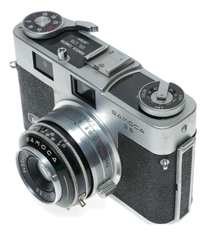 Samoca 35 M-35 Rangefinder Film Camera Ezumar 1:3.5 f=50mm