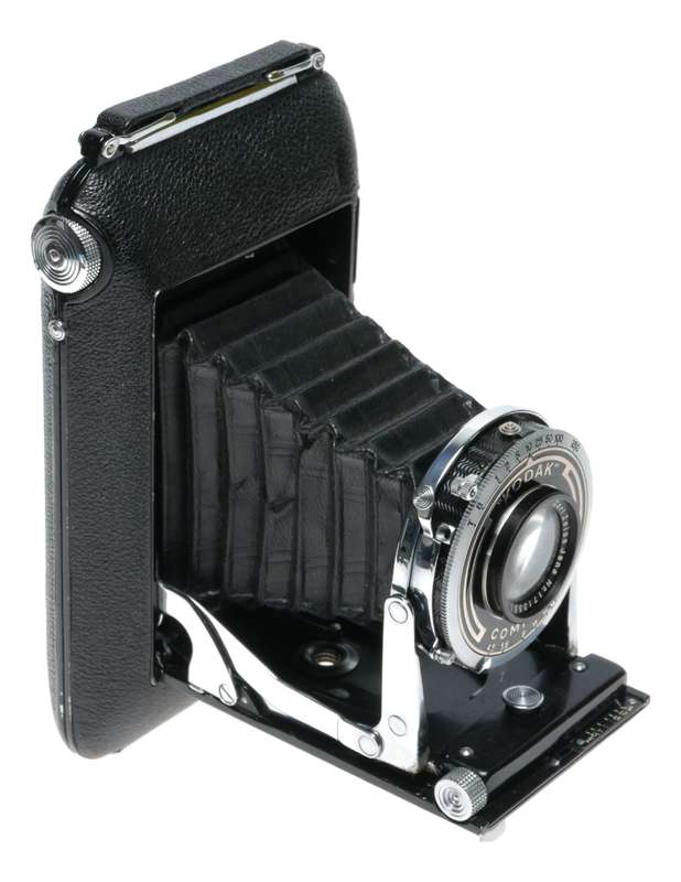 Kodak Regent Folding RF Film Camera Zeiss Tessar 1:4.5 f=10.5cm Case