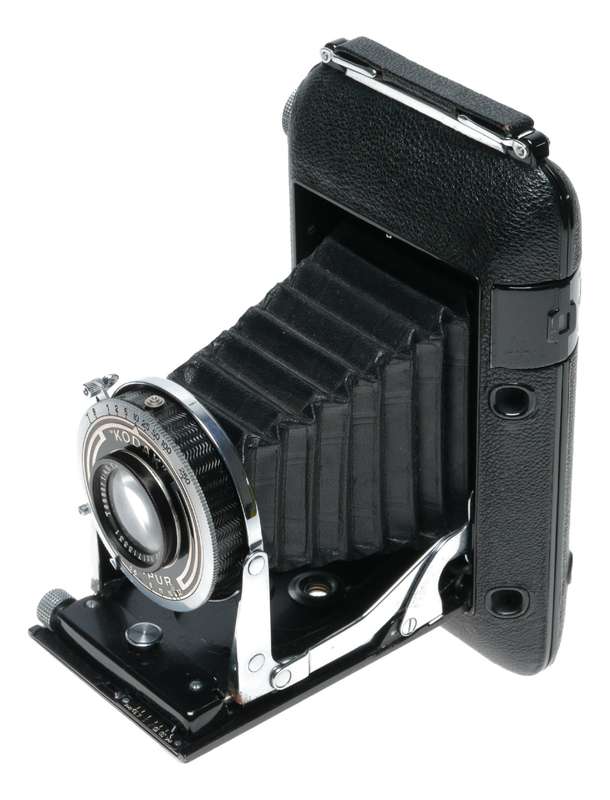 Kodak Regent Folding RF Film Camera Zeiss Tessar 1:4.5 f=10.5cm Case