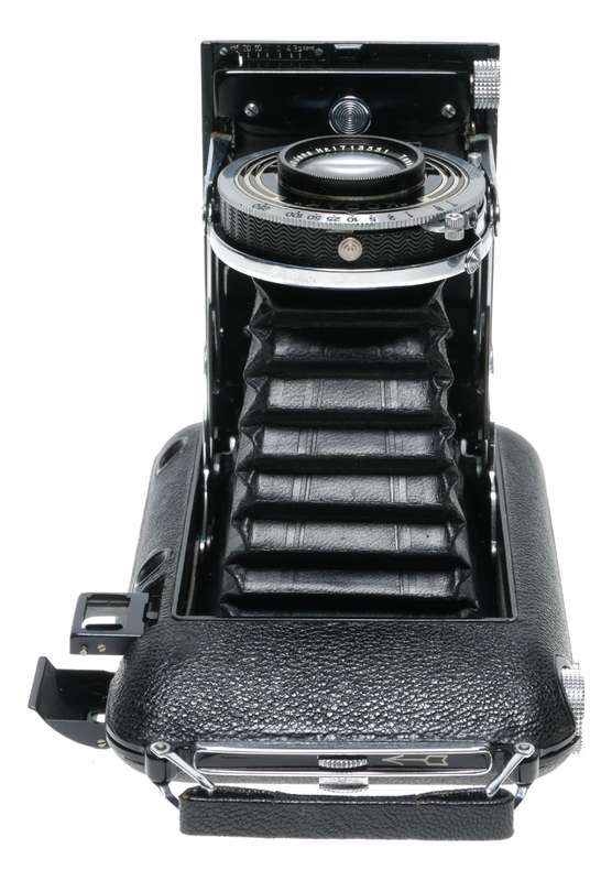 Kodak Regent Folding RF Film Camera Zeiss Tessar 1:4.5 f=10.5cm Case