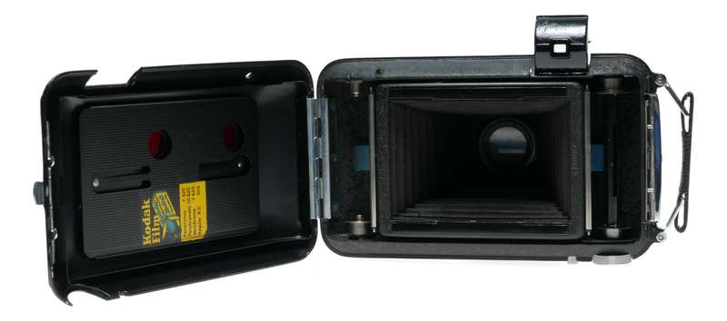 Kodak Regent Folding RF Film Camera Zeiss Tessar 1:4.5 f=10.5cm Case