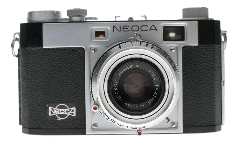 Neoca 2S Dual Stroke 35mm Film RF Camera Neokor 1:3.5 f=45mm
