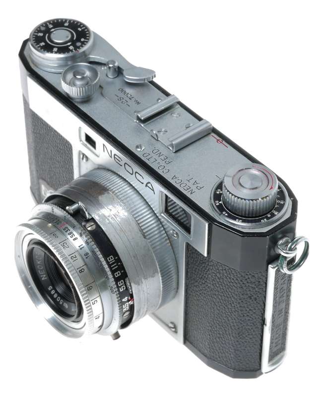Neoca 2S Dual Stroke 35mm Film RF Camera Neokor 1:3.5 f=45mm