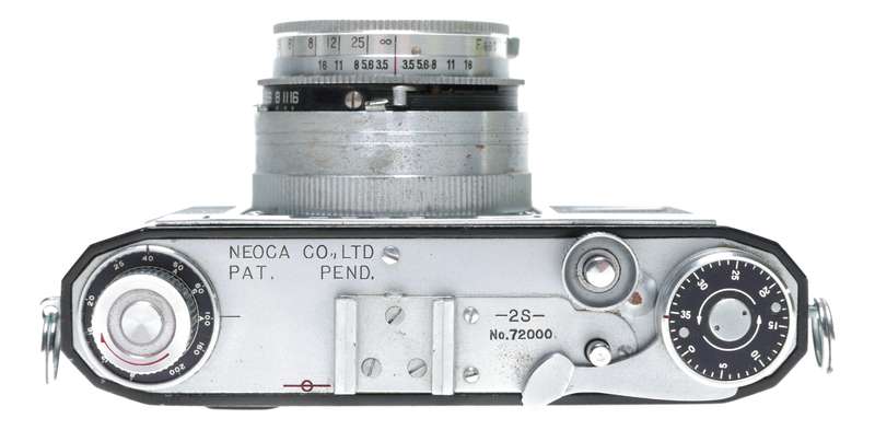 Neoca 2S Dual Stroke 35mm Film RF Camera Neokor 1:3.5 f=45mm