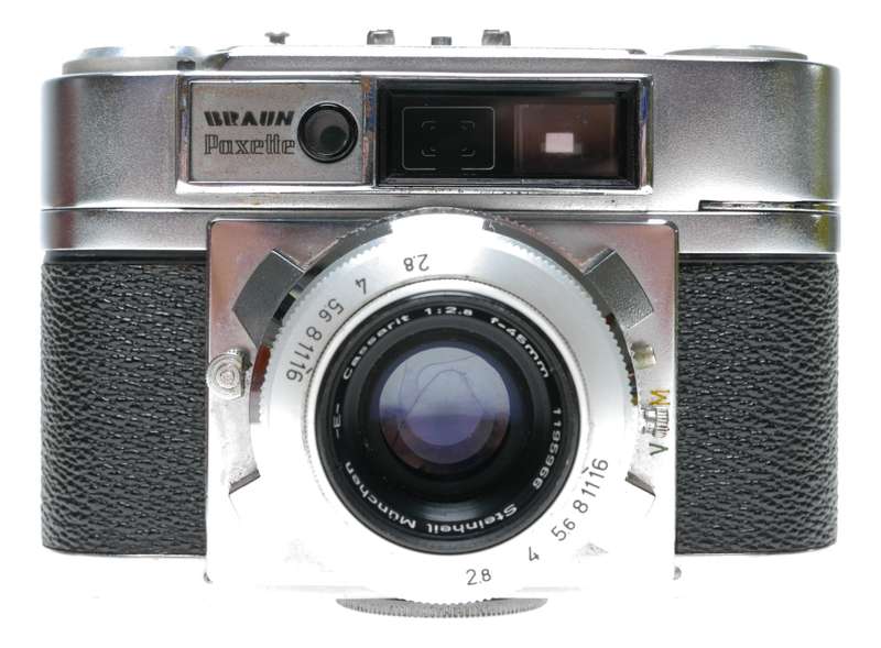 Braun Super Paxette IIL 35mm Film RF Camera Steinheil Cassarit 1:2.8 f=45mm