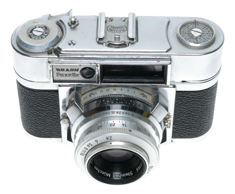 Braun Super Paxette IIL 35mm Film RF Camera Steinheil Cassarit 1:2.8 f=45mm