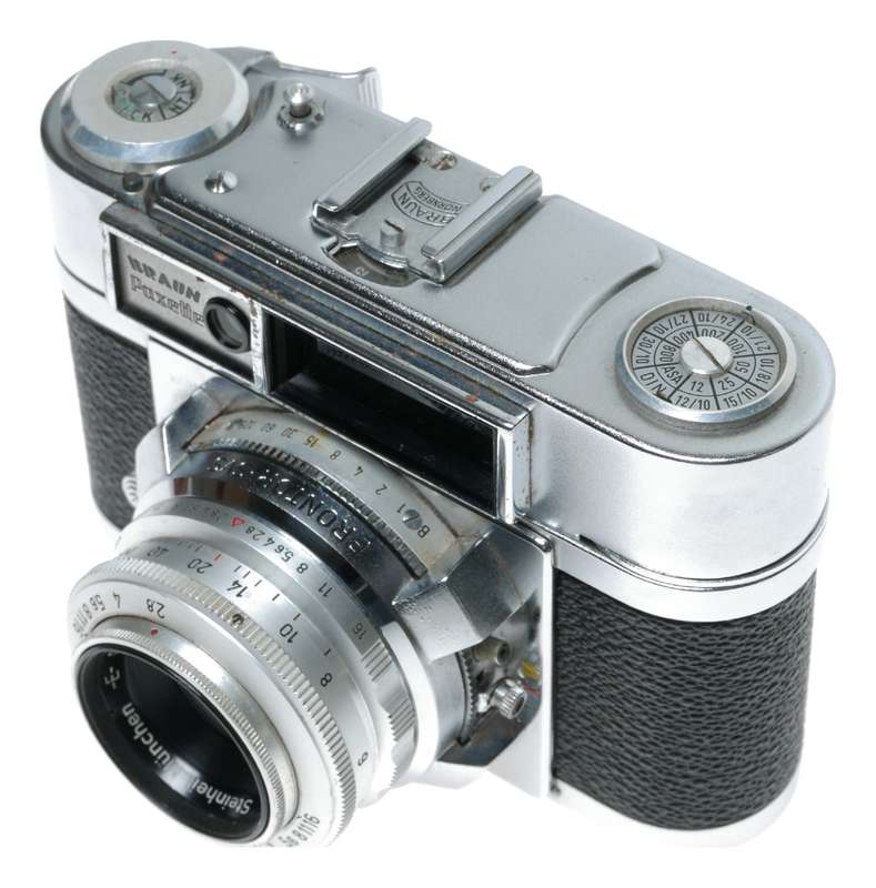 Braun Super Paxette IIL 35mm Film RF Camera Steinheil Cassarit 1:2.8 f=45mm