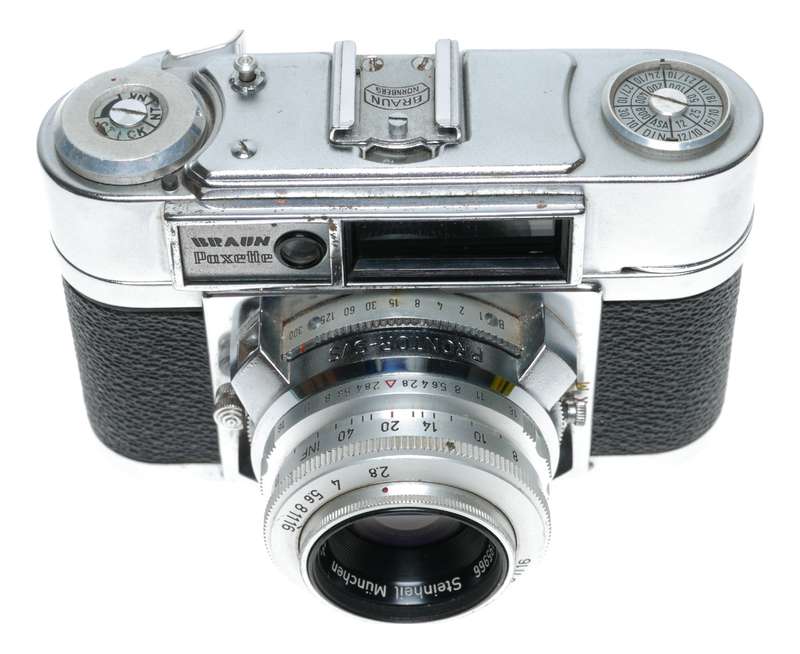 Braun Super Paxette IIL 35mm Film RF Camera Steinheil Cassarit 1:2.8 f=45mm