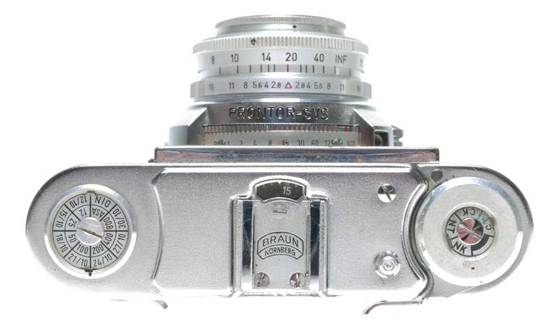 Braun Super Paxette IIL 35mm Film RF Camera Steinheil Cassarit 1:2.8 f=45mm