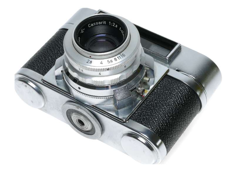 Braun Super Paxette IIL 35mm Film RF Camera Steinheil Cassarit 1:2.8 f=45mm