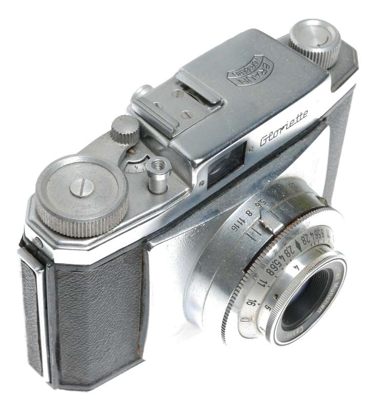 Braun Gloriette 35mm Film Camera Steinheil Cassar 2.8/45