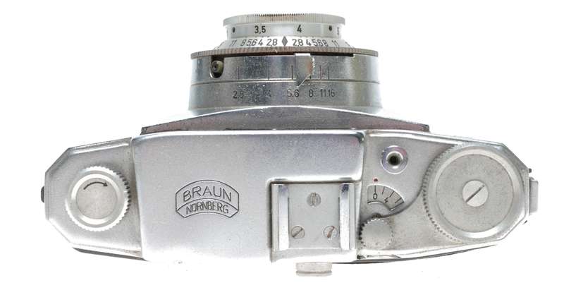 Braun Gloriette 35mm Film Camera Steinheil Cassar 2.8/45