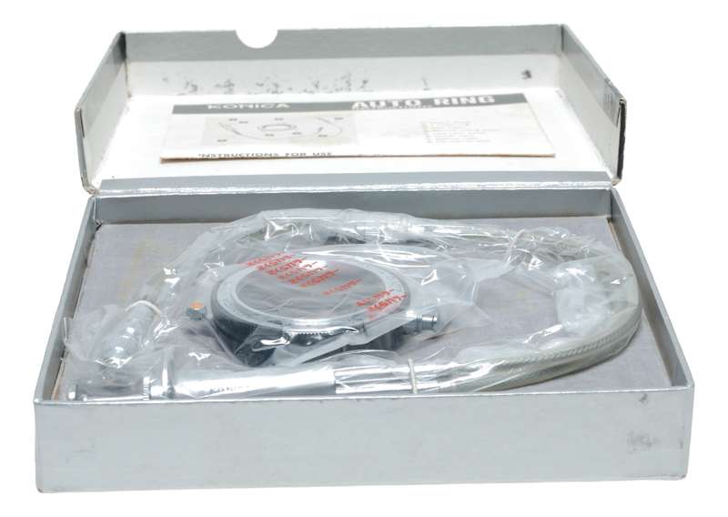 Konica Auto Ring Adapter Double Cable Release in Box Instructions