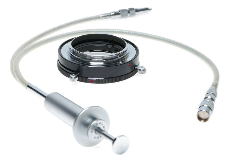 Konica Auto Ring Adapter Double Cable Release in Box Instructions