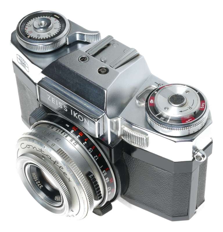 Zeiss Ikon Contaflex Super 10.1262 35mm Film SLR Camera Tessar 2.8/50
