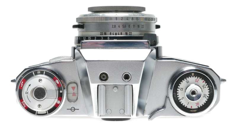 Zeiss Ikon Contaflex Super 10.1262 35mm Film SLR Camera Tessar 2.8/50
