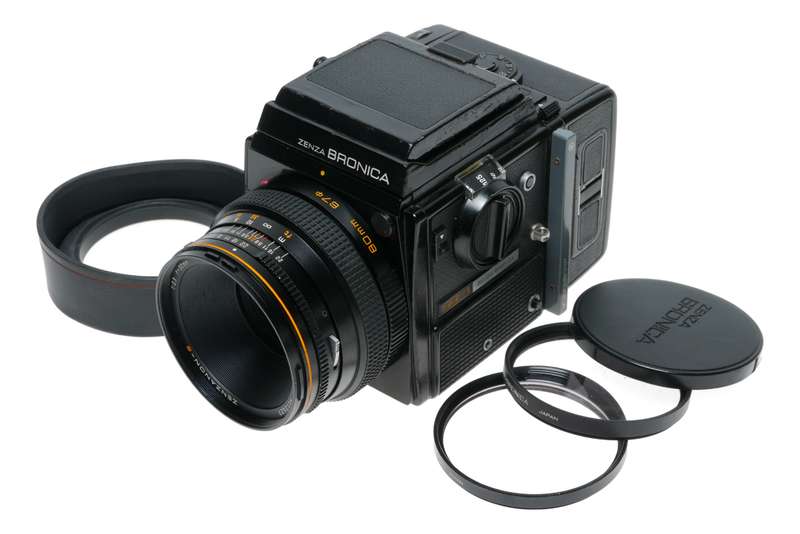 Zenza Bronica SQ-A 6x6 SLR Film Camera Zenzanon-S 1:2.8 f=80mm