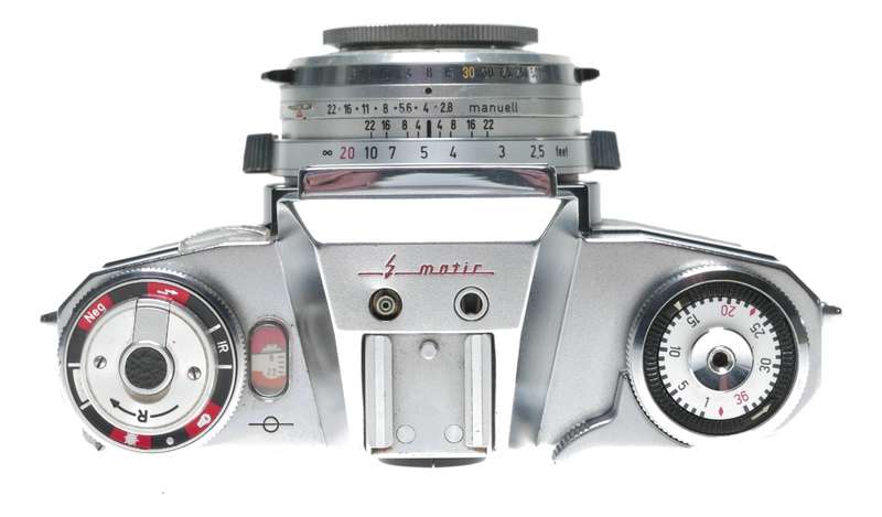 Zeiss Ikon Contaflex 10.1272 Super B 35mm SLR Camera Tessar 2.8/50