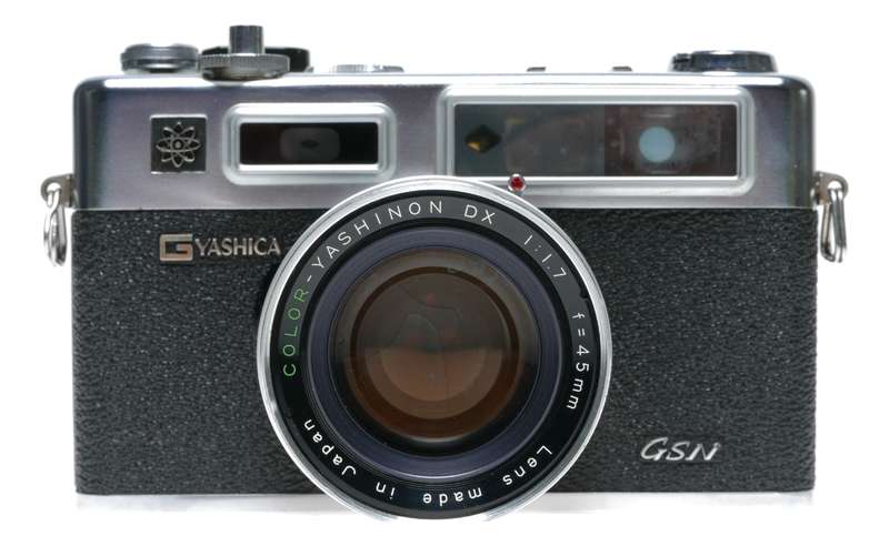 Yashica GSN Electro 35 Film RF Camera Color-Yashinon DX 1:1.7 f=45mm