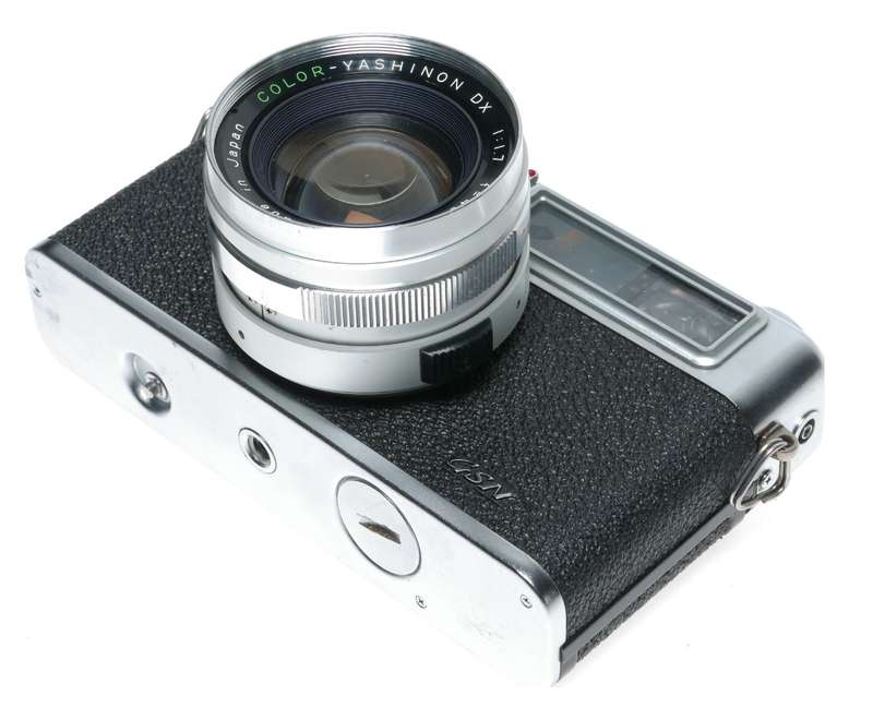 Yashica GSN Electro 35 Film RF Camera Color-Yashinon DX 1:1.7 f=45mm