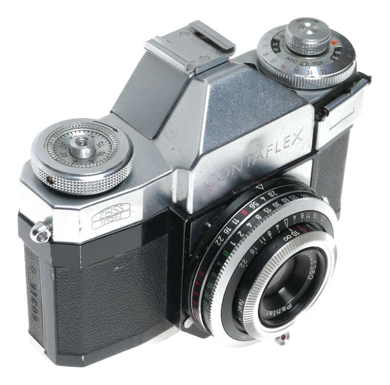 Zeiss Ikon Contaflex 861/02 Beta 35mm Film SLR Camera Pantar 2.8/45