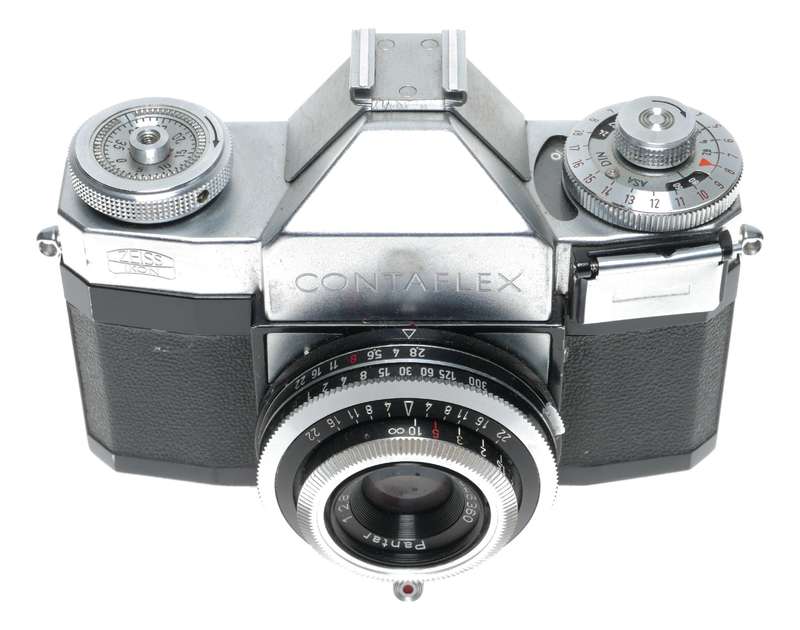 Zeiss Ikon Contaflex 861/02 Beta 35mm Film SLR Camera Pantar 2.8/45