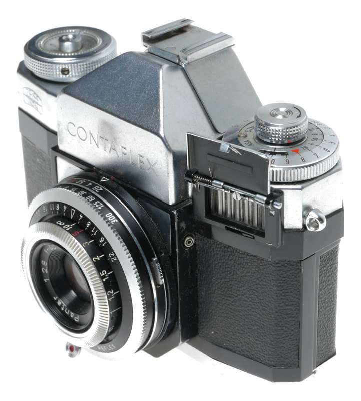 Zeiss Ikon Contaflex 861/02 Beta 35mm Film SLR Camera Pantar 2.8/45