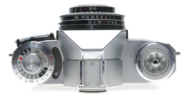 Zeiss Ikon Contaflex 861/02 Beta 35mm Film SLR Camera Pantar 2.8/45