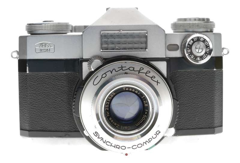 Zeiss Ikon Contaflex Super 10.1271 35mm Film SLR Camera Tessar 2.8/50