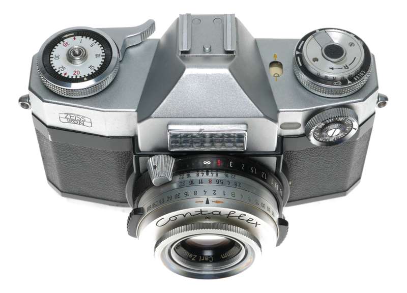 Zeiss Ikon Contaflex Super 10.1271 35mm Film SLR Camera Tessar 2.8/50